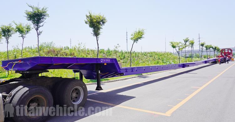 6 Axle 62m Windmill Blade Trailer for Sale In Chile