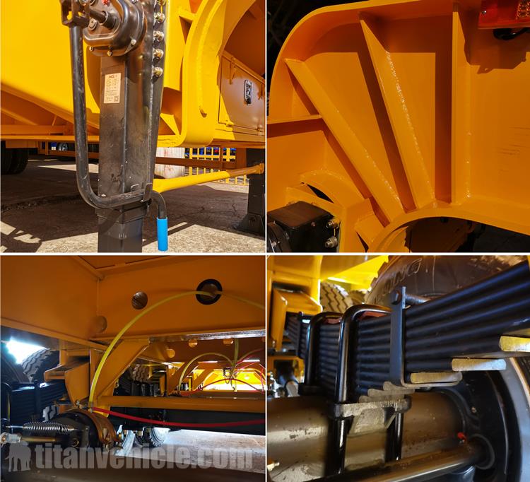 4 Axle 100 Ton Lowbed Semi Trailer for Sale In Djibouti
