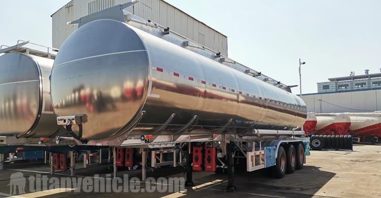40000 Ltrs Aluminum Tanker Trailer for Sale Price