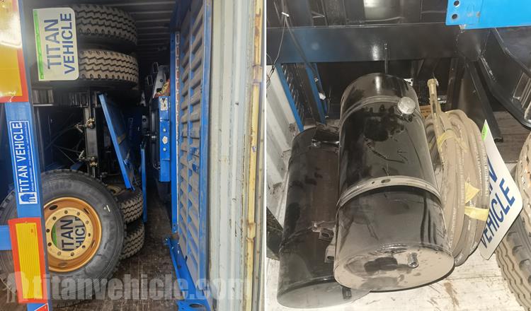 Details of 40 Foot Tri Axle Flatbed Trailer