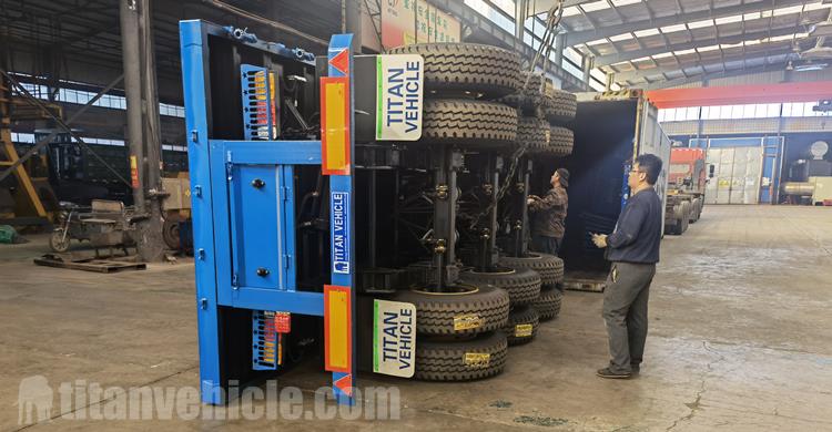 40 Foot Tri Axle Flatbed Trailer for Sale In Mauritius