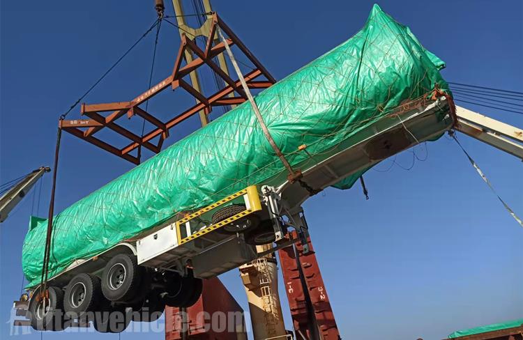 45000 Liters Fuel Tanker Trailer for Sale Price