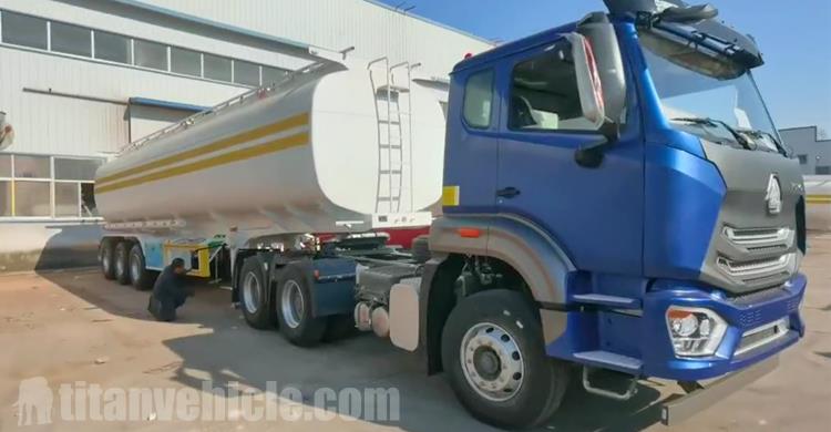 3 Axle Oil Tanker Truck Trailer with Best Price