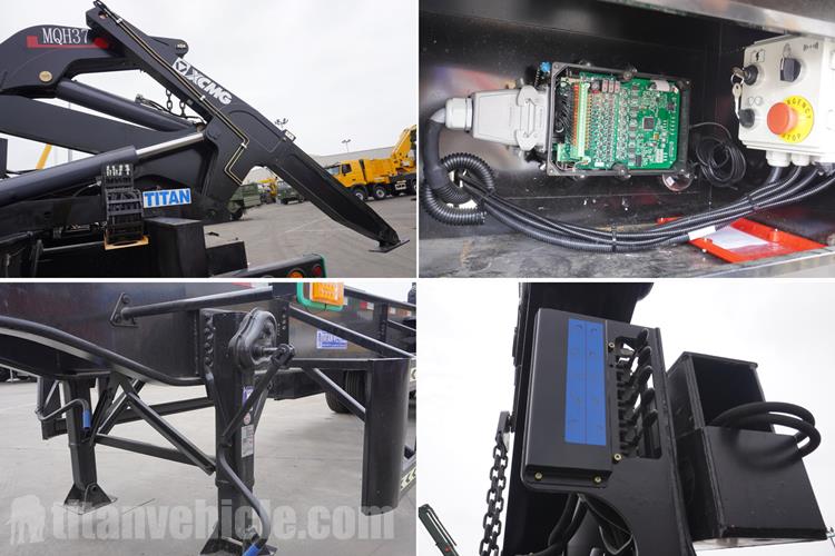 37 Ton 40Ft Side Lifter Trailer for Sale Manufacturer