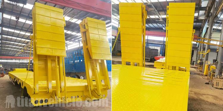 Details of 80 Ton Loebed Truck Trailer for Sale Near Me
