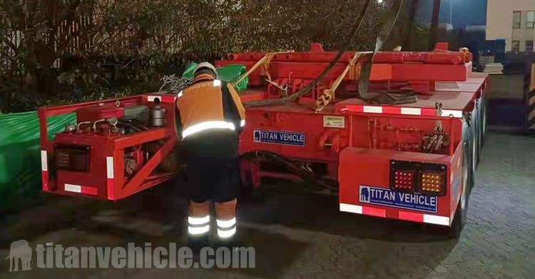 4 Axle Beam Transport Trailer and Lowbed Trailer for Sale In Dominica Santo Domingo