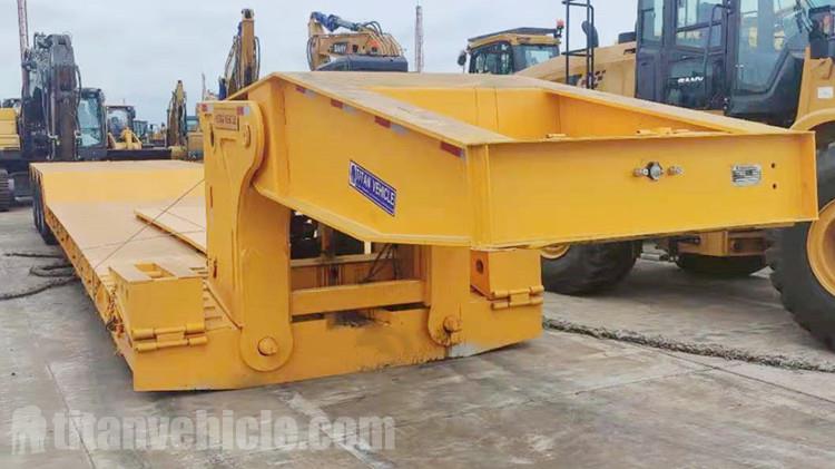 100 Ton Hydraulic Removable Gooseneck Trailer for Sale In Guyana
