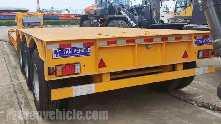 100 Ton Hydraulic Removable Gooseneck Trailer for Sale In Guyana