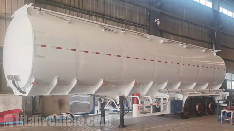 50000 Liters Stainless Steel Tanker Trailer for Sale in Senegal Dakar