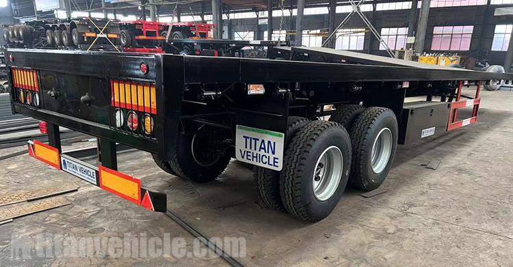 20 Foot 40 Foot Tri Axle Trailer for Sale In Liberia