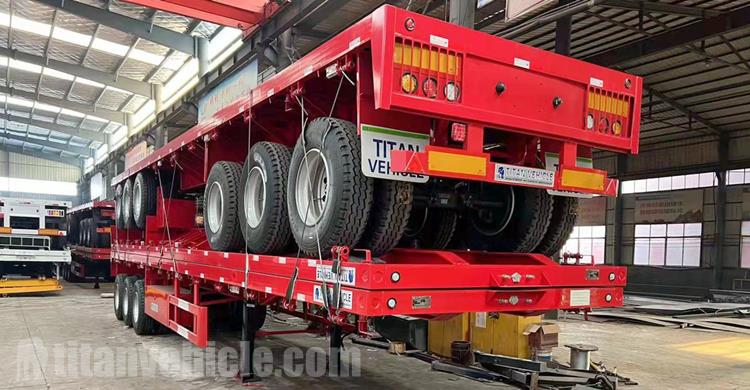 53Ft Flatbed Trailer for Sale in Tanzania