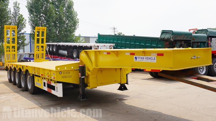 5 Axle 120 Ton Lowbed Trailer for Sale In Ghana