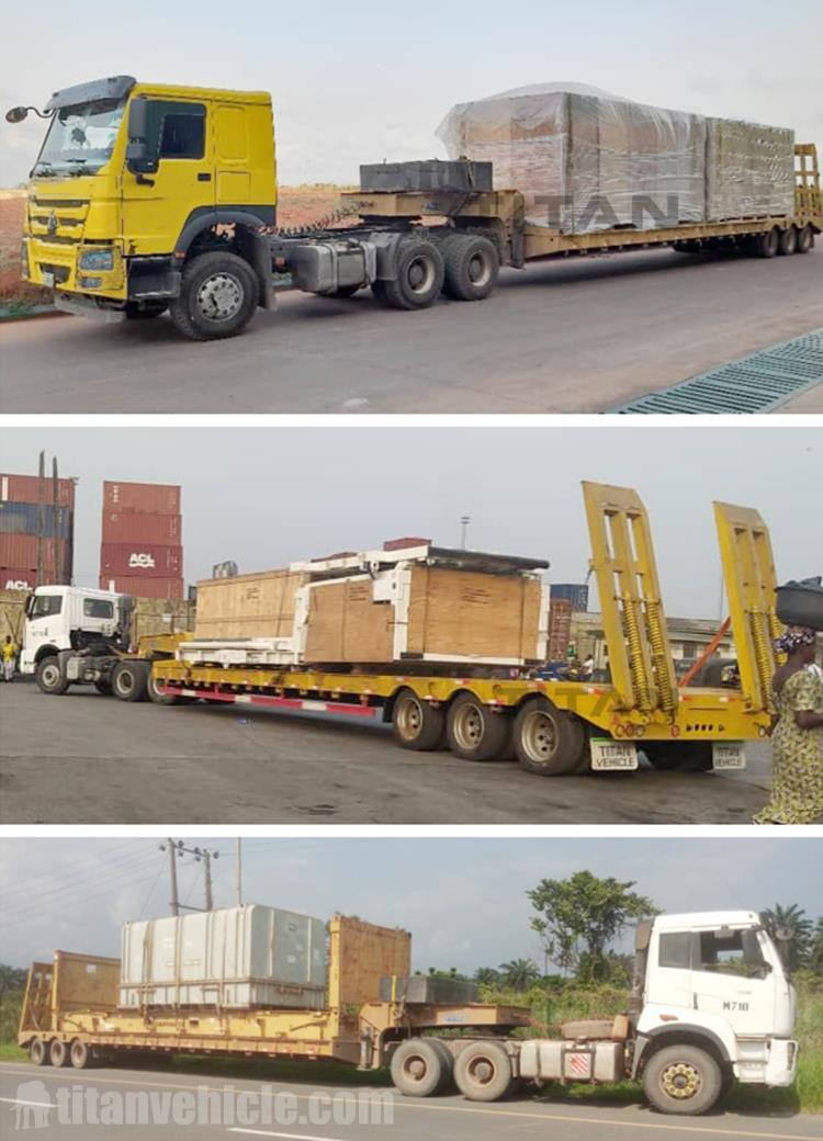 Nigeria Customer Feedback of Low Loader Trailer