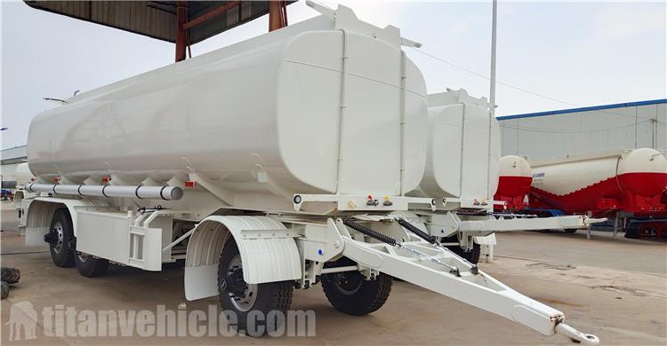 20000 Liters Fuel Oil Tank Full Trailer With Drawbar for Sale In Zimbabwe