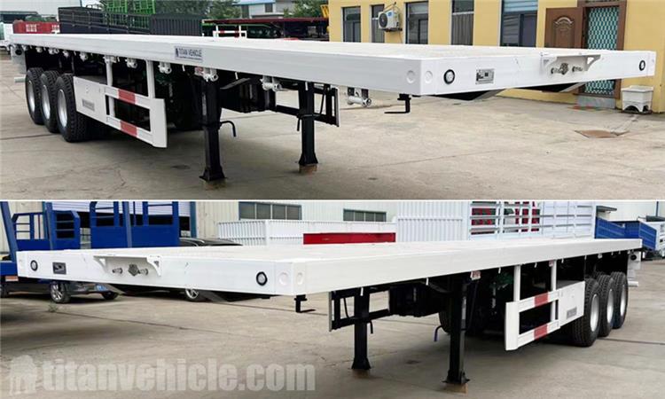 40 Foot Tri Axle Flat Deck Trailer for Sale In Namibia