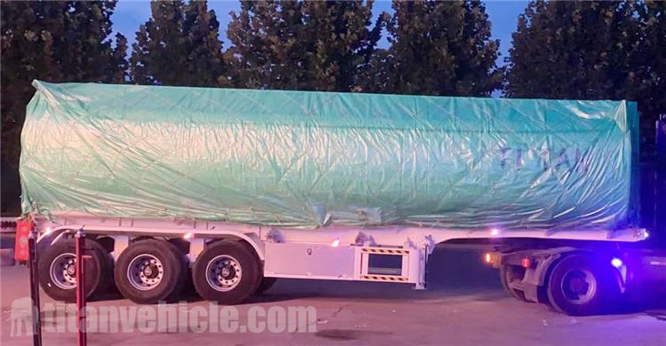 40000 Liters Aluminum Tanker Trailer for Sale In Costa Rica Puerto Caldera