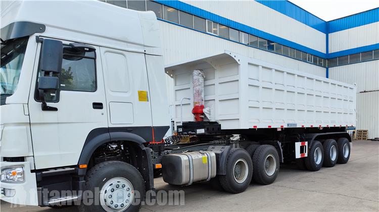 Tri Axle 35CBM Tipper Trailer for Sale In Namibia