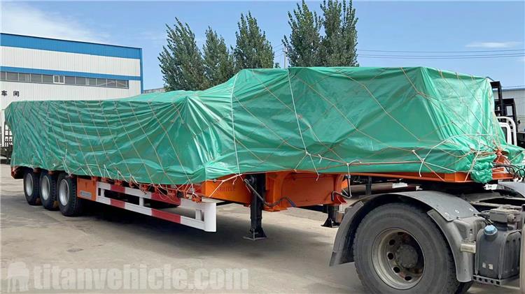 80T Low Bed Trailer Price for Sale In Mombasa, Kenya