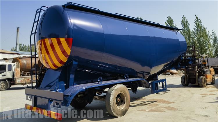 40m³ Pneumatic Dry Bulk Trailer for Sale In Indonesia