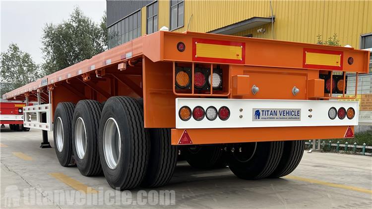 40 Foot Flatbed Trailer for Sale In East Timor