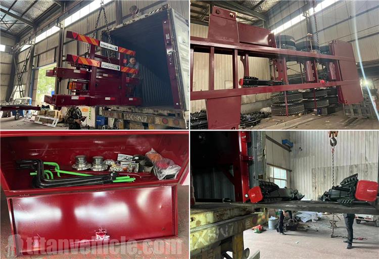 40 ft Skeletal Container Trailer for Sale In Kenya Mombasa