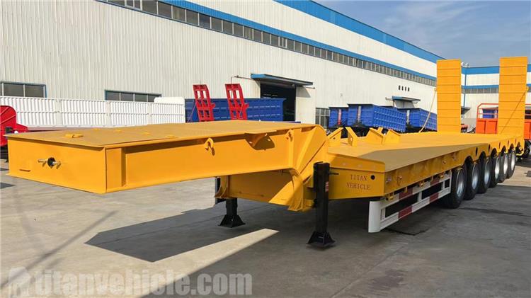6 Axle 120 Ton Low Bed Trailer for Sale In Kenya