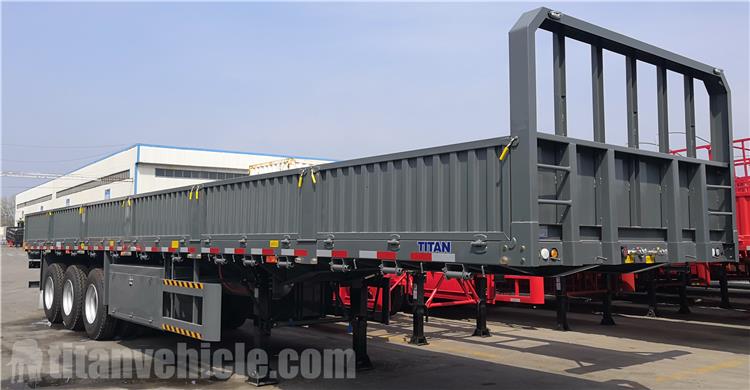 60 Ton Dropside Trailer for Sale In Kenya - TITAN VEHICLE