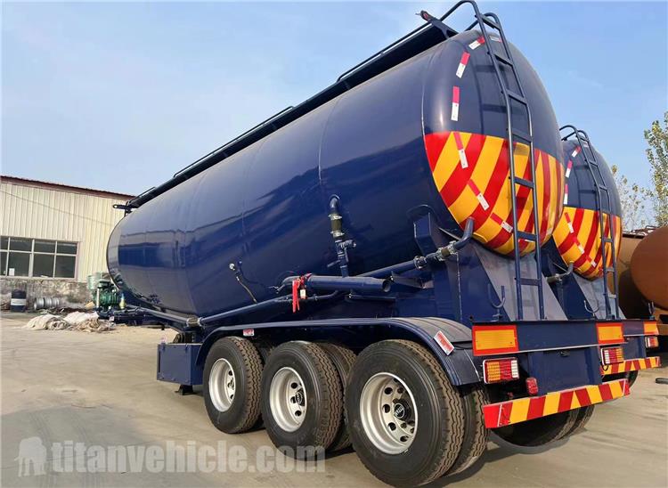 40CBM Bulker Cement Tanker Trailer for Sale In Indonesia