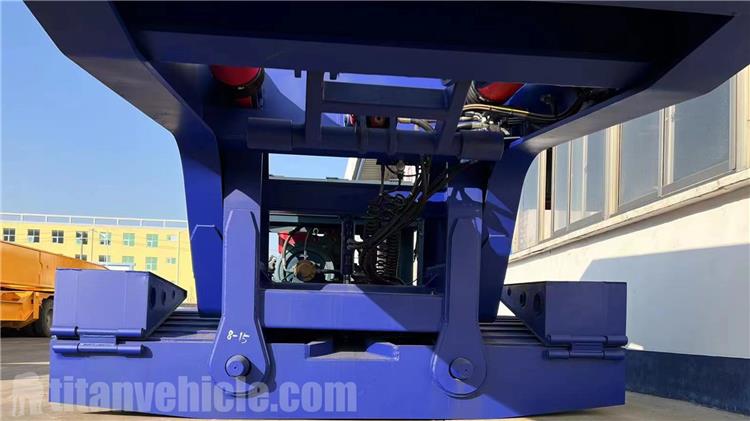 3 Axle 80 Ton Gooseneck Detachable Trailer for Sale In Gabon
