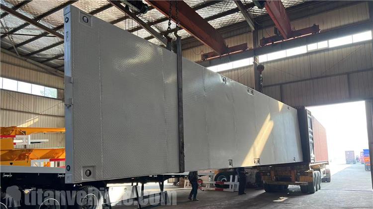 12M Flatbed Semi Trailer for Sale In Tanzania