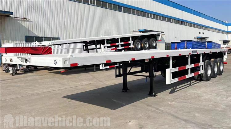 12M Flatbed Semi Trailer for Sale In Tanzania