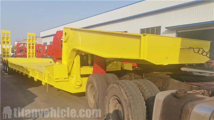 3 Axle Detachable Gooseneck Trailer with Ladder for Sale In Guyana