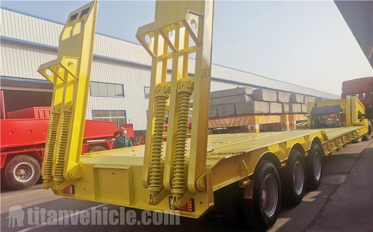 3 Axle Detachable Gooseneck Trailer with Ladder for Sale In Guyana