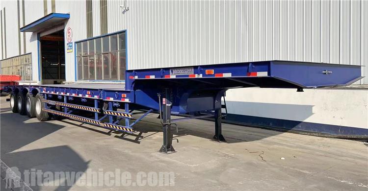 4 Axle 56m Extendable Trailer for Sale in Chile