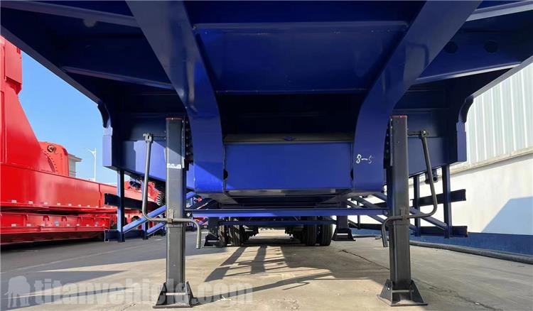 4 Axle 56m Extendable Trailer for Sale in Chile