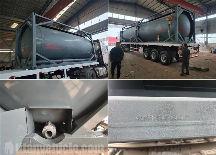 20CBM Cement Tank Container for Sale In Trinidad and Tobago