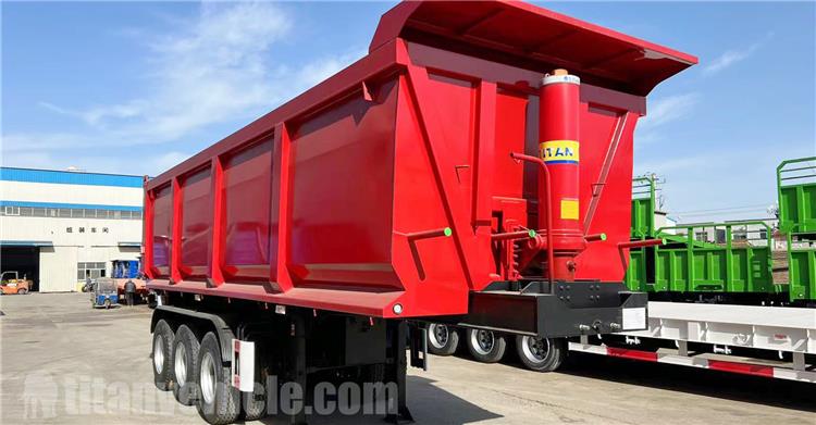 35 Cubic Dump Semi Trailer for Sale In Tanzania