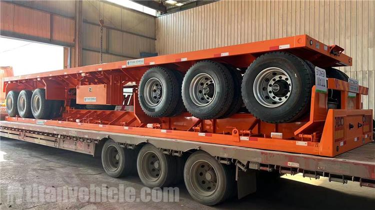 40 Ft Flatbed Trailer for Sale In Tanzania Dar Es Salaam