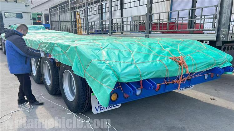 4 Axle 100 Ton Low Loader Trailer for Sale In Philippines