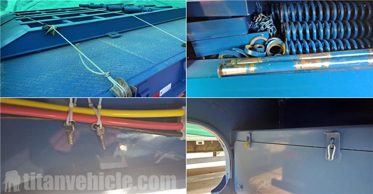 4 Axle 100 Ton Low Loader Trailer for Sale In Philippines