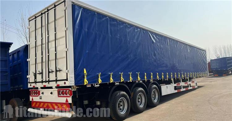 3 Axle Curtain Side Trailer for Sale In Panama