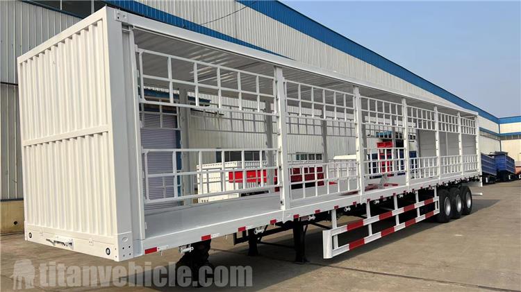3 Axle Curtain Side Trailer for Sale In Panama