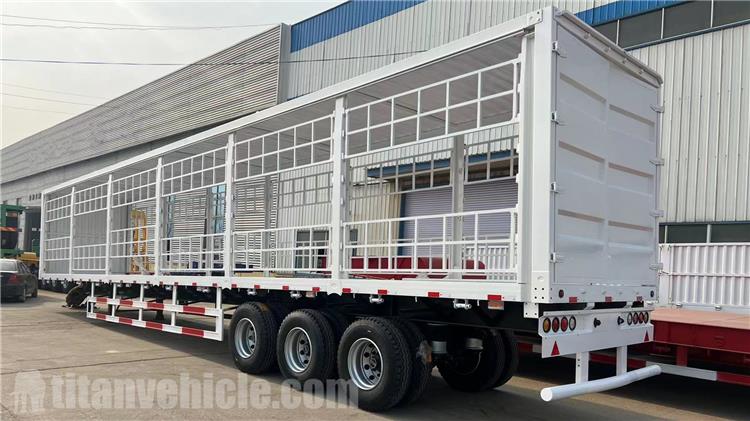 3 Axle Curtain Side Trailer for Sale In Panama