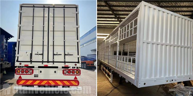 3 Axle Curtain Side Trailer for Sale In Panama