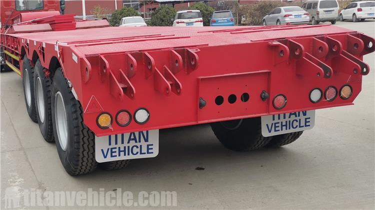 3 Axle 80 Ton Low Bed Trailer for Sale In Guyana GYGEO