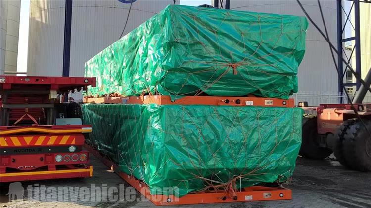 12.5m Tri Axle Flatbed Trailer for Sale In Ghana Accra