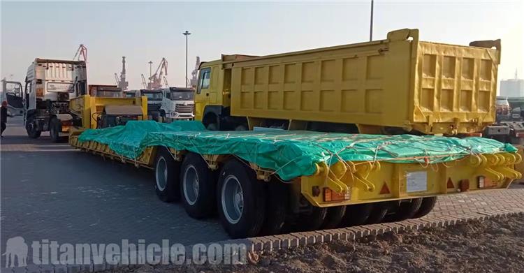 150 Ton Removable Gooseneck Trailer for Sale In Tanzania