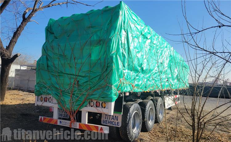 60 Ton Drop Side Trailer for Sale In Congo