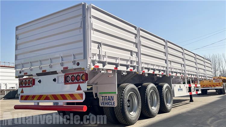 60 Ton Tri Axle Grain Trailer for Sale in Congo Kinshasa