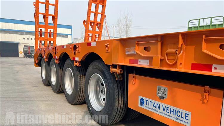 4 Axle 80 Ton Drop Deck Trailer for Sale in Zambia, Lusaka